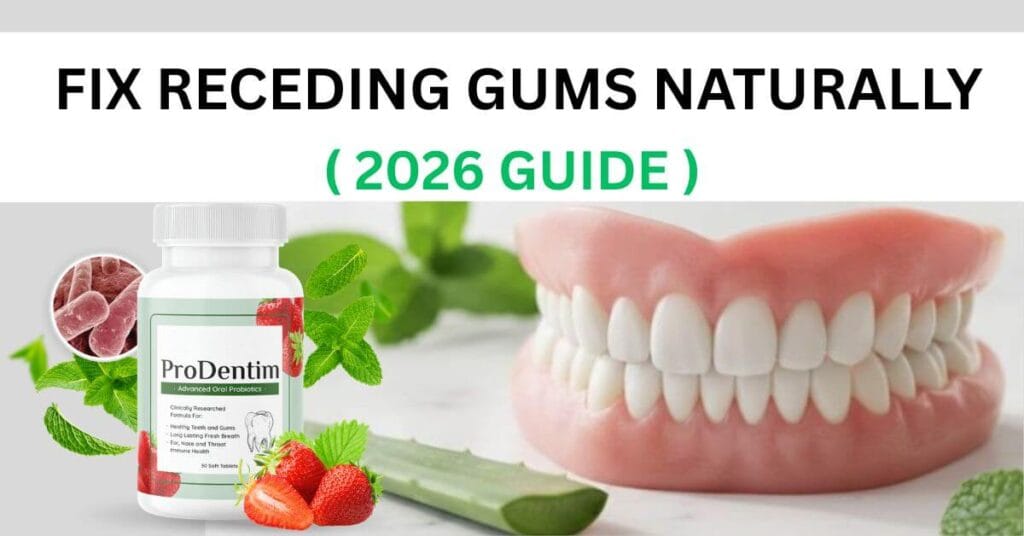 How to fix receding gums naturally without surgery 2026 guide