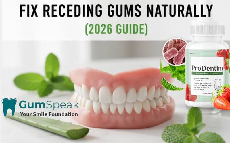 How to fix receding gums naturally without surgery 2026 guide