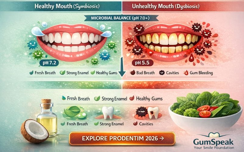 how to rebuild oral microbiome naturally